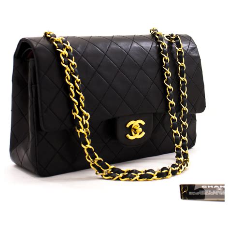 chanel black should bag|Chanel shoulder bag price.